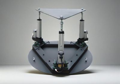 三自由度曲柄平台